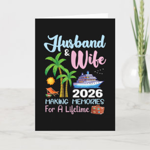 Husbynd And Wife 2026 Making Memories For A Lifeti Card