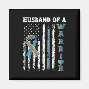 Husbynd Of A Warrior Metastatic Breast Cancer Usa  Magnet