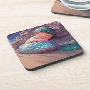 Hush A Bye Mermaid- Coaster