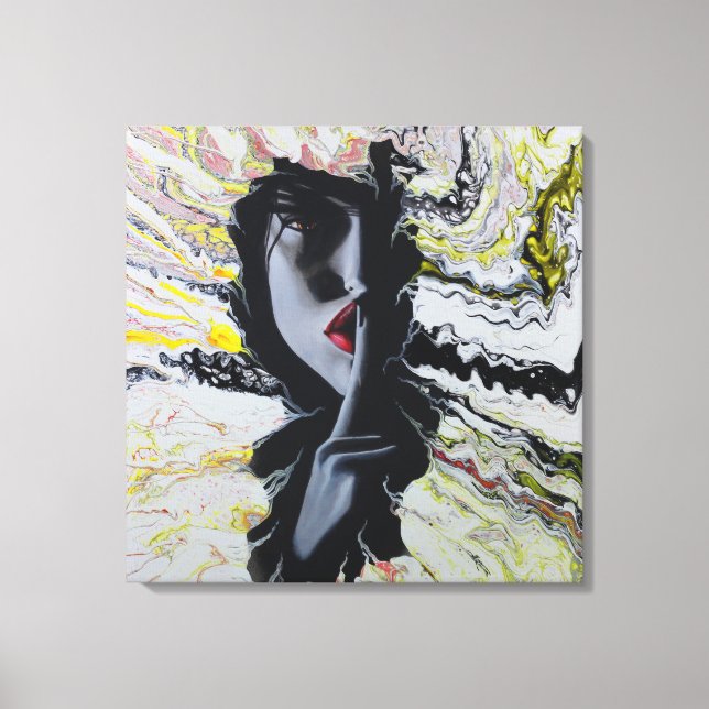 Hush Canvas Print (Front)