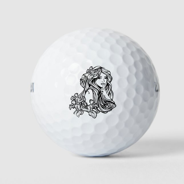 Hush Golf Balls (Front)