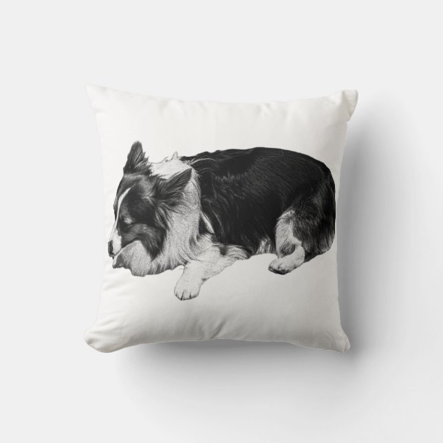 hush-lit nap, corgi joy cushion (Front)
