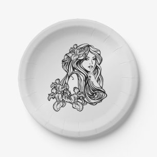 Hush Paper Plate