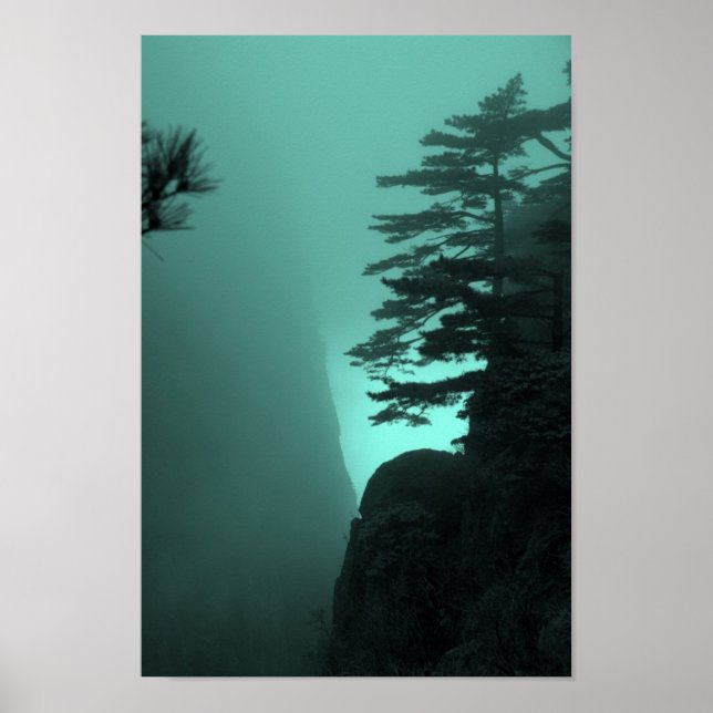 Hushan Mountains Poster (Front)