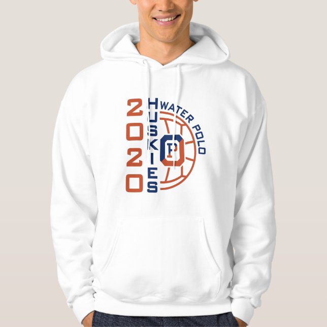 Huskies 2020 (WE HARD) Hoodie (Front)