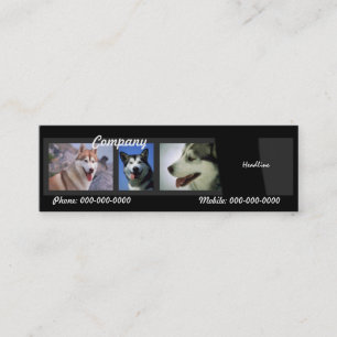 Huskies Business Card