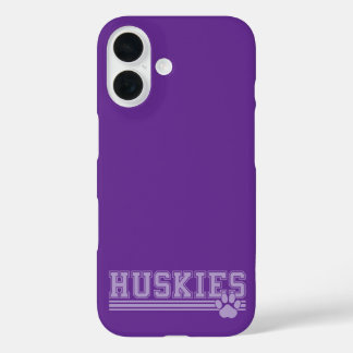 Huskies iPhone 16 Case