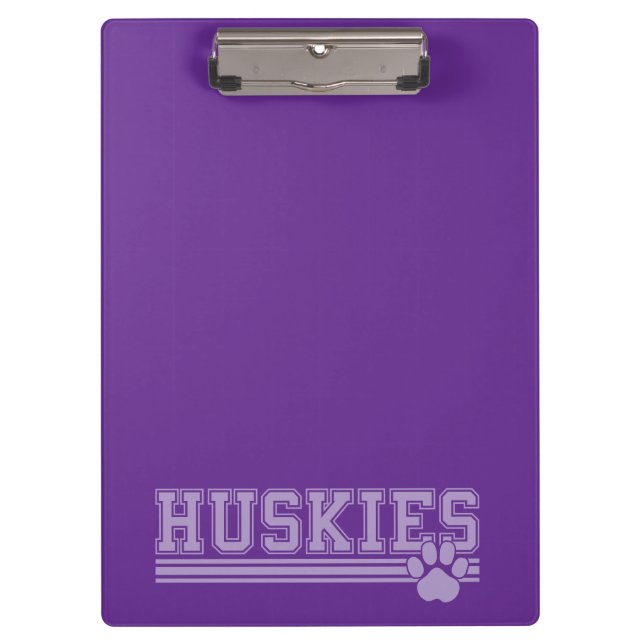 Huskies  clipboard (Front)