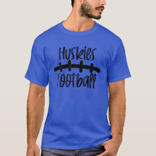 Huskies Football School Spirit Team Mascot Game Ni T-Shirt