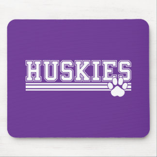 Huskies mouse pad