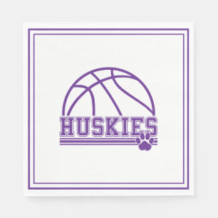 Huskies Paper Napkin