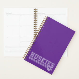 Huskies Planner Notebook