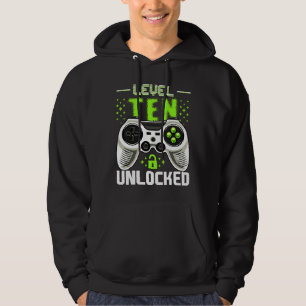 Husky 10th Birthday For Boys Hoodie