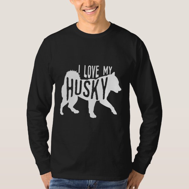Husky Baby     T-Shirt (Front)