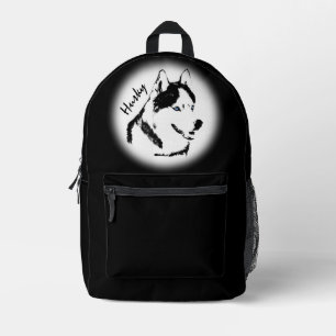 Husky Backpack Siberian Husky Malamute Backpacks