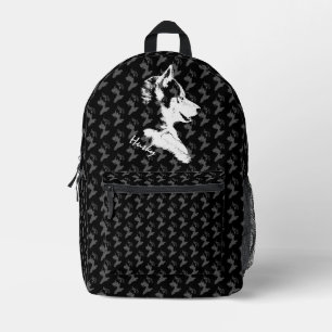 Husky Backpack Siberian Husky Puppy Backpacks