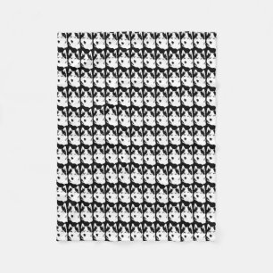 Husky Blanket Cool Siberian Husky Fleece Blanket