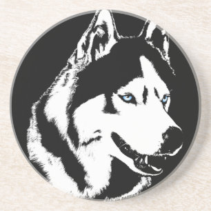 Husky Coaster Husky Malamute Sled Dog Coaster