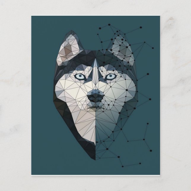 Husky Constellation Canvas (Front)