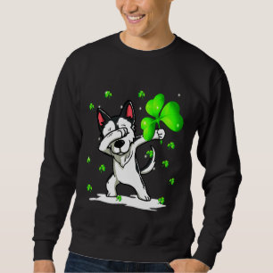 Husky Dabbing Sweatshirt