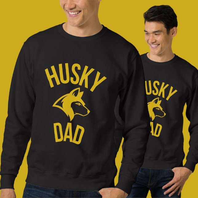 Husky Dad, Dog Dad Sweatshirt (Creator Uploaded)