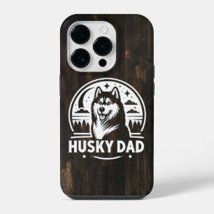 Husky Dad Gift Dog Owner Siberian Huskies Father iPhone 14 Pro Case
