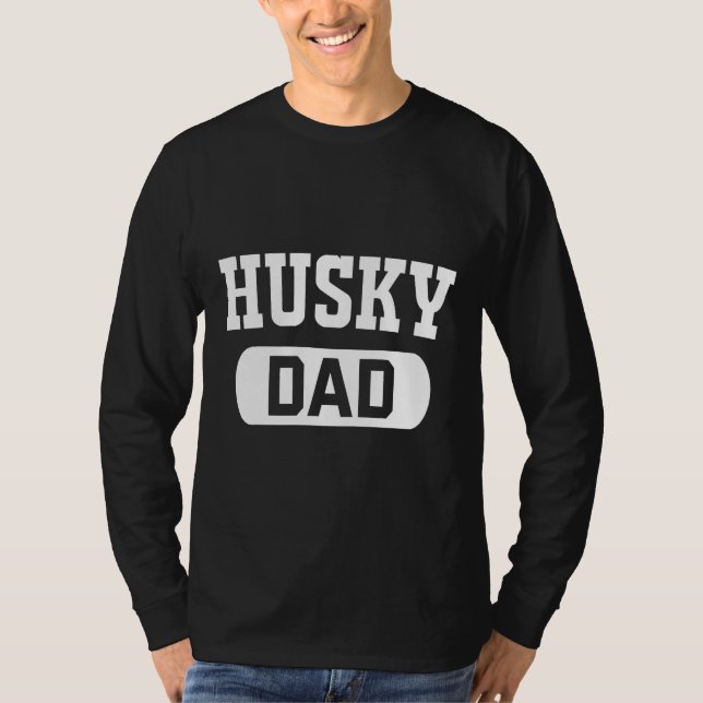 Husky Dad                               T-Shirt (Front)
