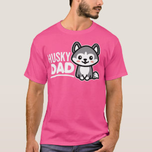 Husky Dad T-Shirt