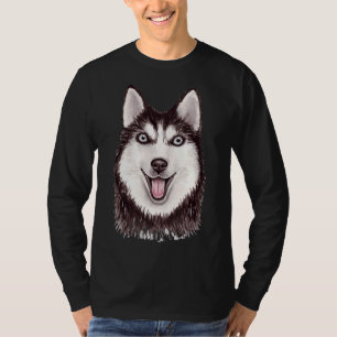 Husky Delighted Style T-Shirt
