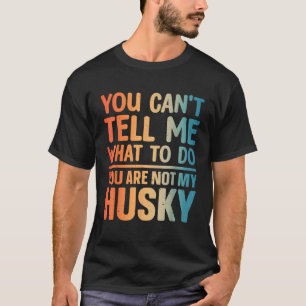 Husky Design For Men Women Siberian Husky Dog Husk T-Shirt