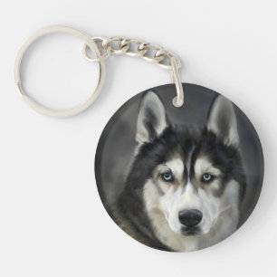 Husky Dog Big Dog Animal Pet Key Ring