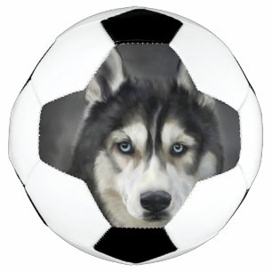 Husky Dog Big Dog Animal Pet Soccer Ball