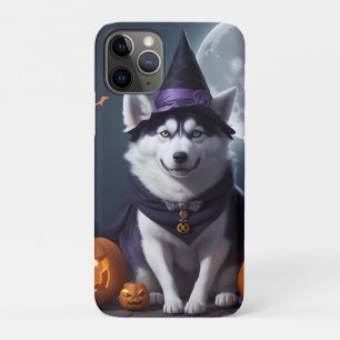 Husky Dog Halloween Adventure Moonlit Magic Spooky Case-Mate iPhone Case