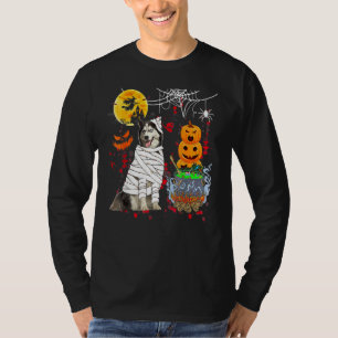 Husky Dog Halloween Costume Dog T-Shirt