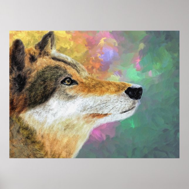 Husky Dog Lou Lou Poster (Front)