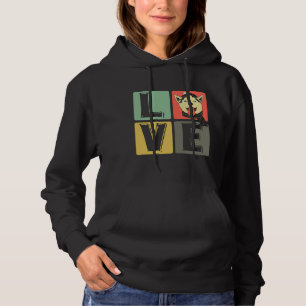 Husky Dog Love Hoodie