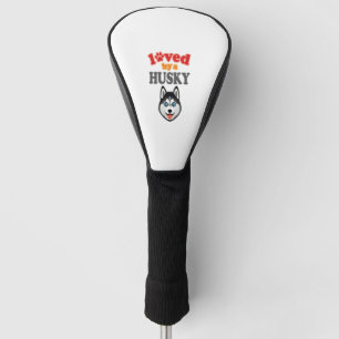 Husky Dog Lover Golf Head Cover