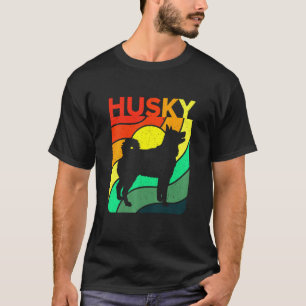 Husky Dog Mum Dad T-Shirt