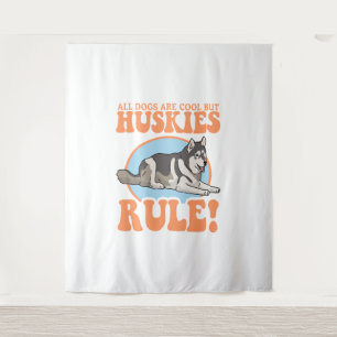 Husky Dog Owner Huskies Tapestry