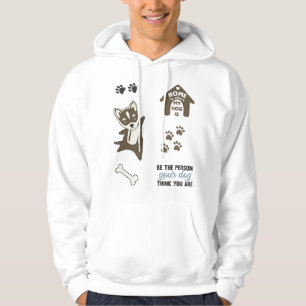 Husky Dog Puppy Paws Cute Sticker Pack Hoodie