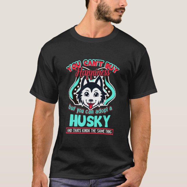 Husky Dog S T-Shirt (Front)