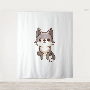 Husky Dog Wolfhound Tapestry