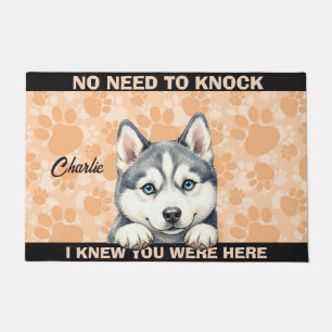 HUSKY DOORMAT