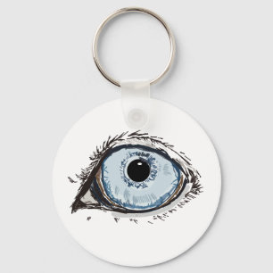 Husky Eye Key Ring