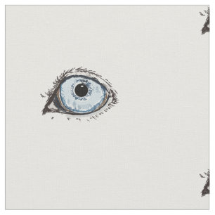 Husky Eye Pattern Fabric