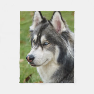 Husky Fleece Blanket