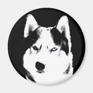 Husky Fridge Magnet Alaskan Sled Dog Magnet / Gift