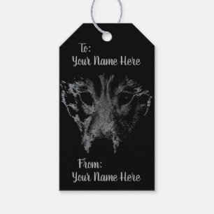 Husky Gift Tags Personalised Husky Pup Gift Tags