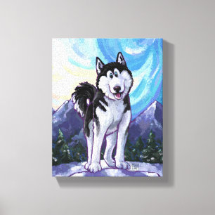 Husky Gifts & Accessories Canvas Print