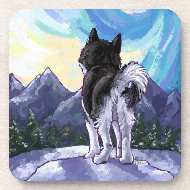 Husky Gifts & Accessories Coaster (Front)